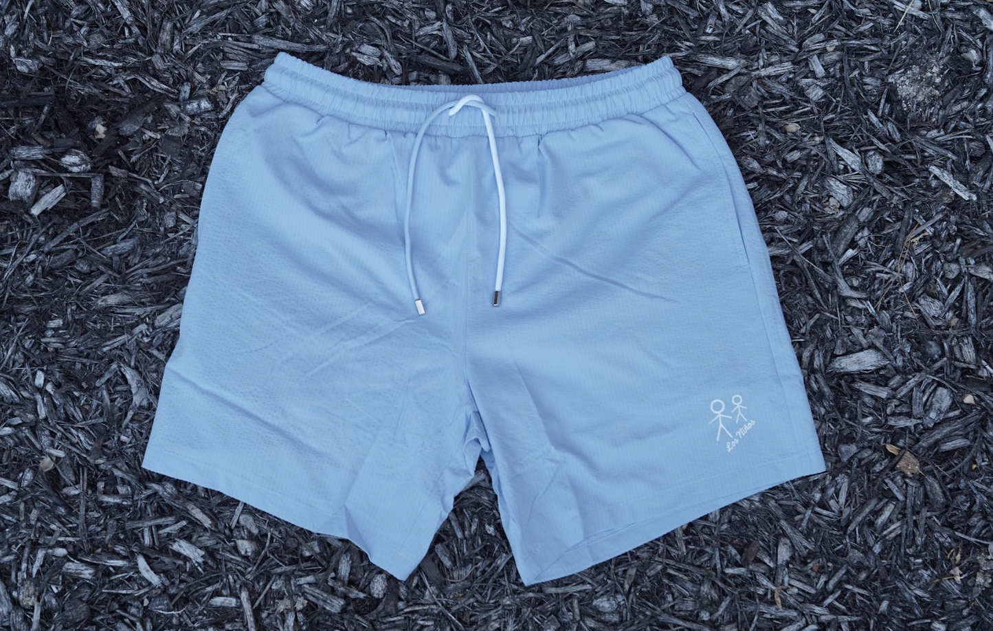 Marine Blue Mid-Length Swim shorts