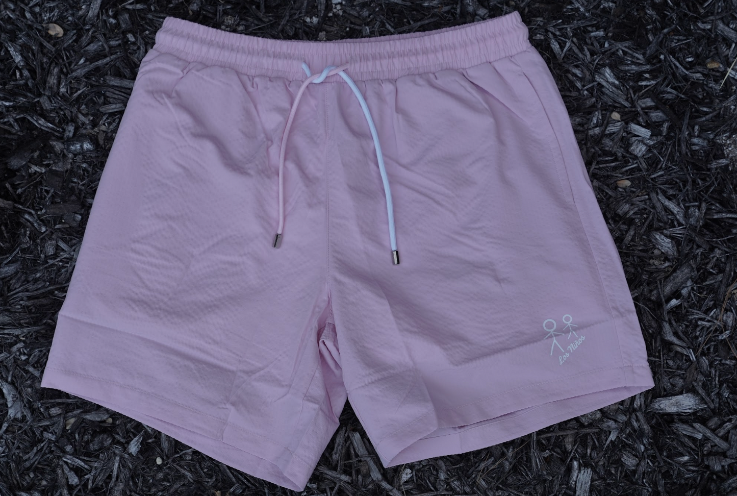 Pink Horizon Mid-Length Swim shorts